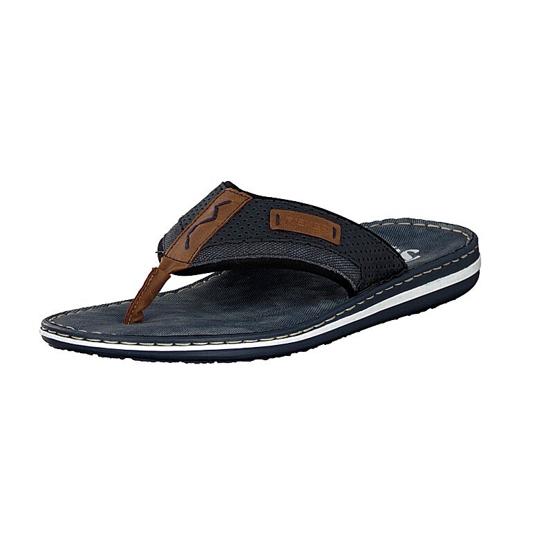 Pantufas Rieker 21086-24 Para Homem - Azuis